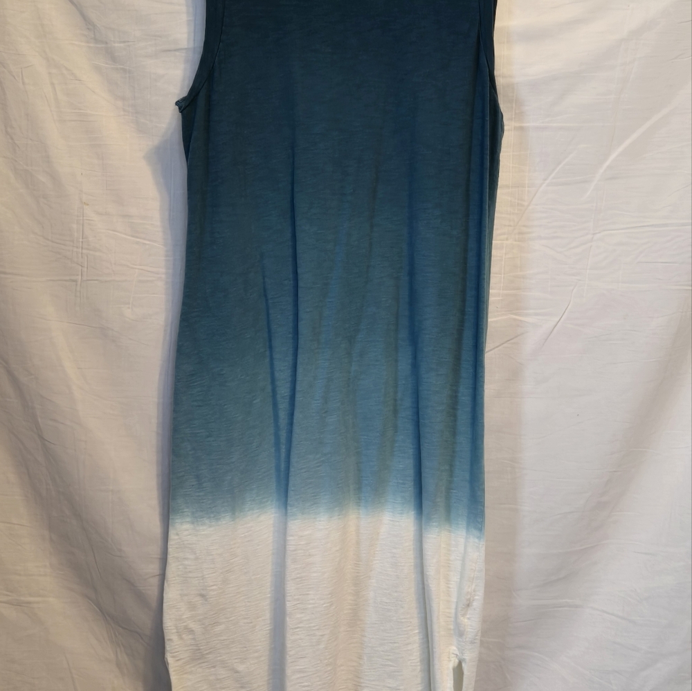 Blue Ombre Maxi Dress